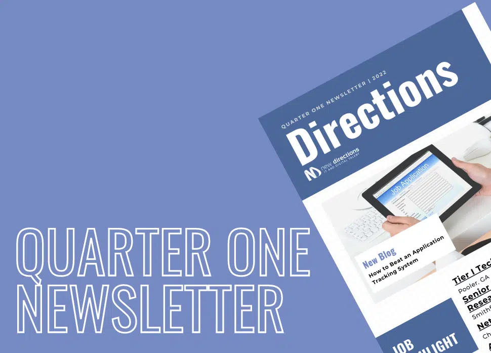 Quarter One Newsletter