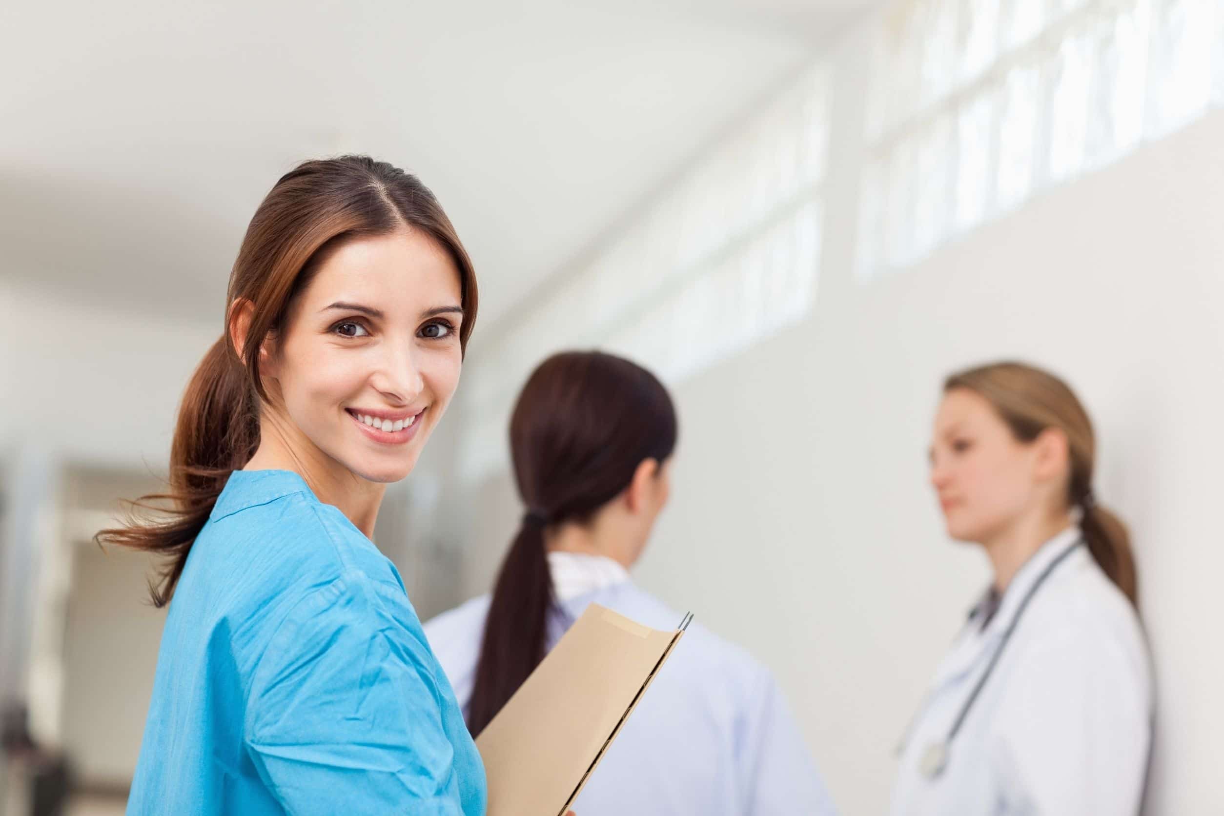 Travel nurse; travel nurse that has nursing tips concept image